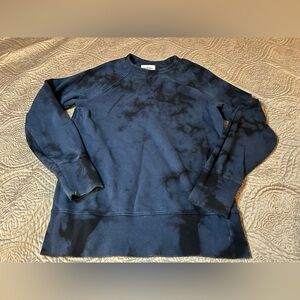Goodfellow & Co Dark Blue & Black Crew Sweatshirt Size Small